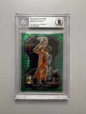 2021 Prizm Diana Taurasi Prizms Green Pulsar /25 Autographed BAS Certified 