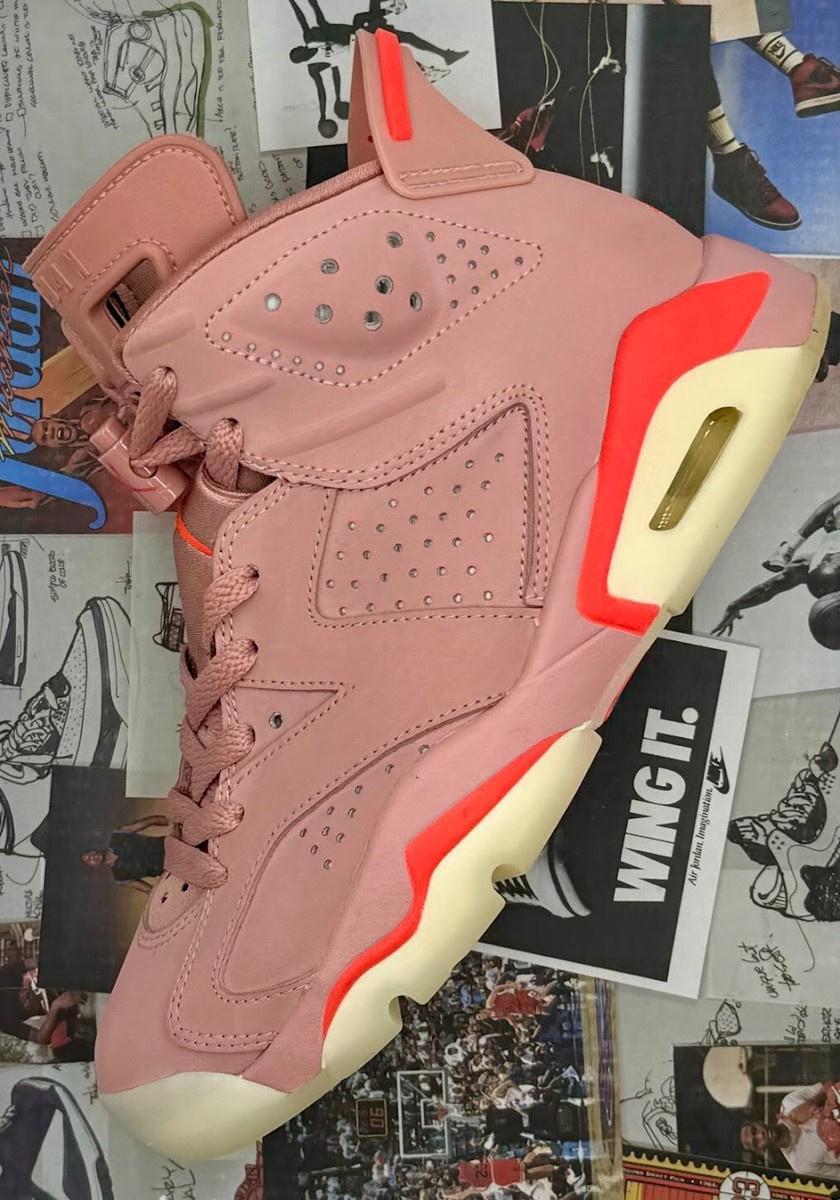Size Aleali May x Air Jordan Retro Millennial Pink W