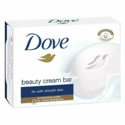 Dove Soap Bar Original White Moisturizing Cream Beauty 135g, 4.75 oz x 12 Pack