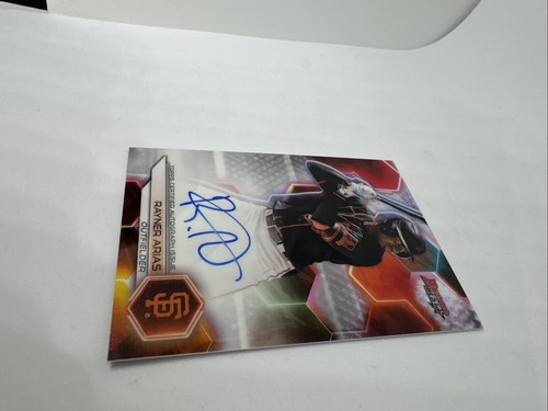 2023 Bowman’s Best Autographs RAYNER ARIAS Auto #B23-RA Giants FREE SHIPPING - Picture 2 of 5