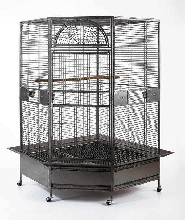 XL Parrot Escape Jumbo Corner Bird Aviary Cage H73" Macaws Parrot Cockatiels
Opens in a new window o