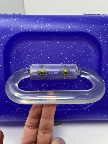 Vintage Caboodles Jellies Purple Glitter Organizer Makeup Case 2622 - Picture 14 of 24