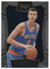 2015-16 Select Concourse #17 Kristaps Porzingis RC Knicks Boston Celtics