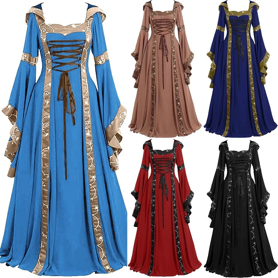 Polyester Medieval & Gothic Costumes for Women
