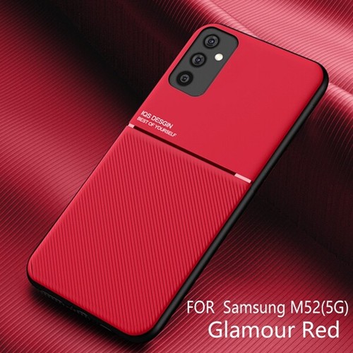 For Samsung Galaxy M52 5G Case Ultra Slim Car Magnetic Holder Phone Back Cover - Picture 10 of 16