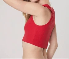 Akire Sport The Perfect Tank RED NWT FAST FREE SHIPPING