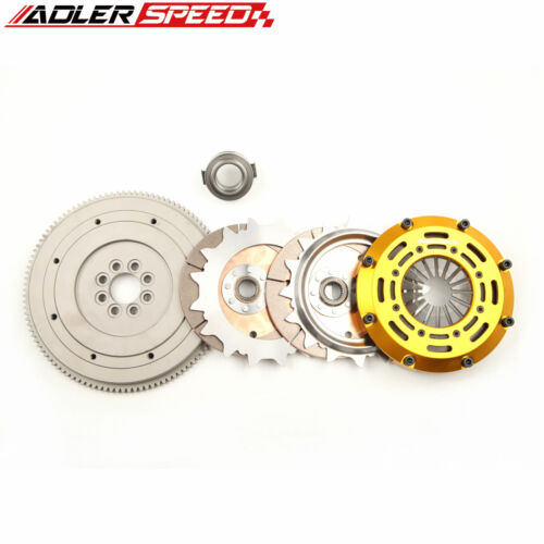 ADLERSPEED Race Clutch Twin Disc & Flywheel for 1999-2000 Nissan Silvia S15 2.0L - Picture 2 of 4