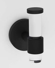 Alno A7281-MB Contemporary Acrylic Bath Robe Hook Matte Black