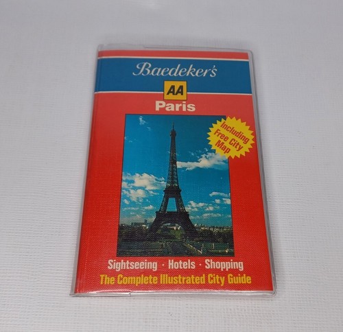 Baedeker's AA Paris The Complete Illustrated City Guide Free City Map - Picture 1 of 8
