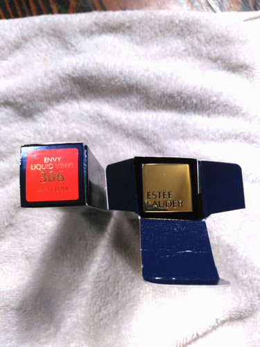 ESTEE LAUDER Pure Color Envy Liquid Vinyl 306 LAVA FLOW Lot of 2 - Picture 3 of 3