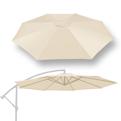 10' Cantilever Patio Offset Umbrella Replacement Canopy Parasol Top Cover Market - Picture 101 of 109