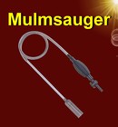 Aquarium ❤️ MULMSAUGER MIT ANSAUGPUMPE !! ❤️ Reinigung Mulmglocke Pflege Zubehör