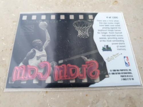 1997-98 Z-Force Slam Cam #4 Kevin Garnett Minnesota Timbervolves - Bild 4 von 6