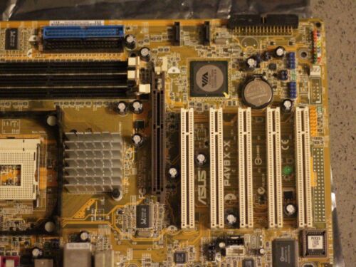 Placa madre ASUS P4V8X-X 1.03 Socket 478 AGP PCI IDE SATA FDD audio - Imagen 8 de 9