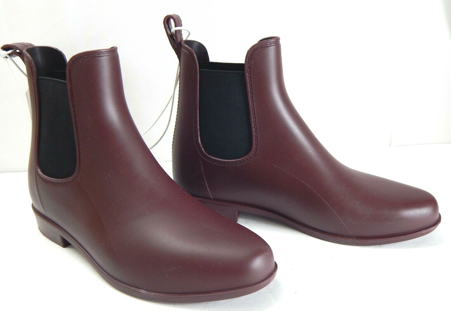 Women's Chelsea Wide Width Rain Boots Burgundy - A New Day - SIZE 7W