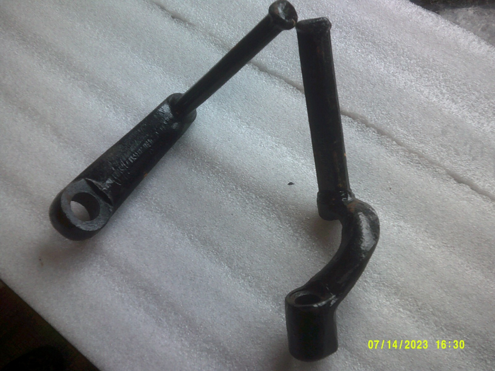 BSA C15 B40 foot pegs eBay