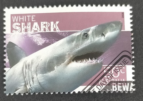 Used Australia Stamp 2006 Fauna - Dangerous Australians white shark sea life