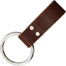 Badger Claw Outfitters Axe Ring Carrier Brown Bridle Leather With Nickel Ring