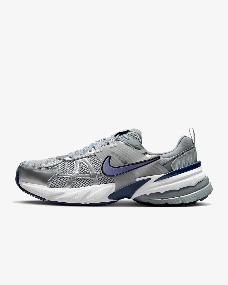 Nike V2K Run Wolf Grey Midnight Navy for Sale | Authenticity