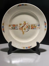 Vintage 9" Plate By The Hall China Co.TST Forman Bros. Inc.