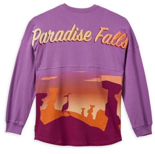 Camiseta deportiva de Disney Parks Pixar UP Paradise Falls Spirit talla XL XXL nueva con etiqueta - Imagen 2 de 2
