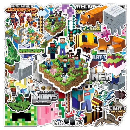 Minecraft 50tlg Sticker Set - SKU 103217