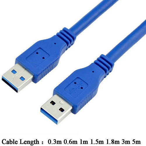 USB 3.0 Datenkabel-USB A-Stecker zu USB A-Stecker TypA auf TypA Verbindungskabel