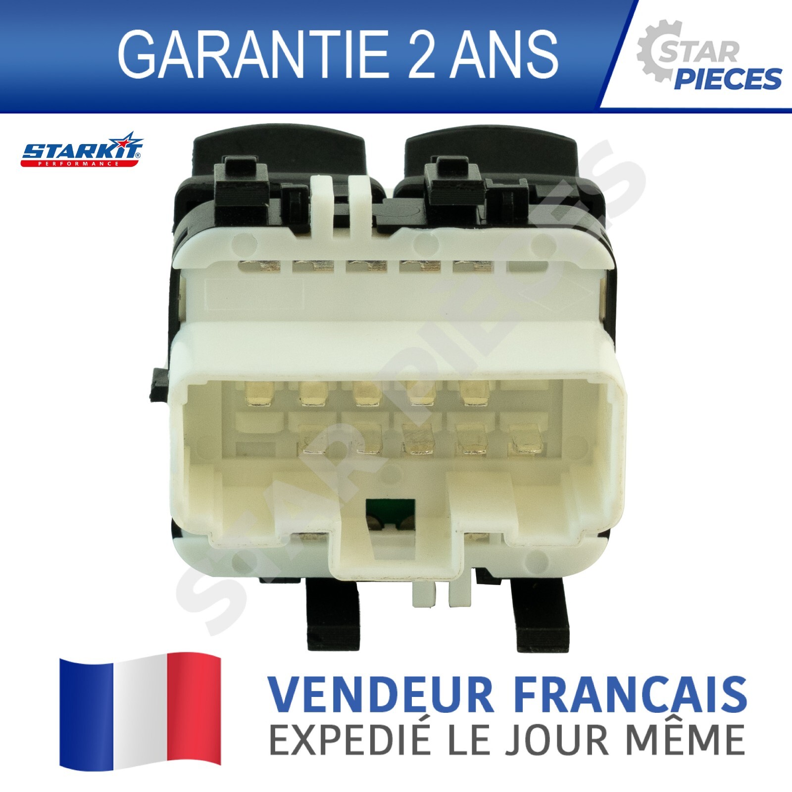 Bouton leve vitre avant gauche conducteur clio 3 Twingo 2 Modus =  8200214943 - Cdiscount Auto