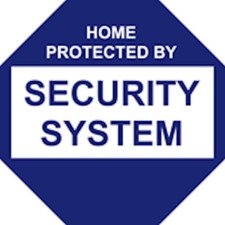 3 X 3 Security System Window And Door Stickers Pkg Of 6 3 X 3 Security System Window And Door Stickers Pkg Of 6