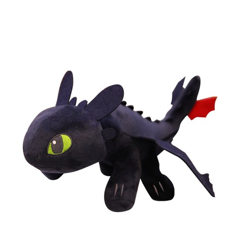 How to Train Your Dragon Toothless Light&Night Fury Soft Toy Plush Doll UK - Picture 5 of 47