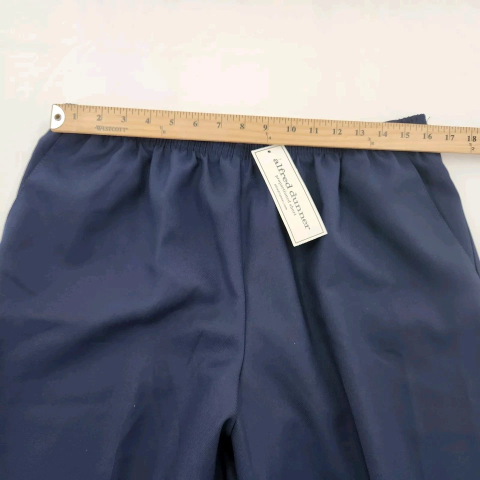 Alfred Dunner Womens Size 16 Navy Pull On Elastic Waist Pants - Image 4 of 4