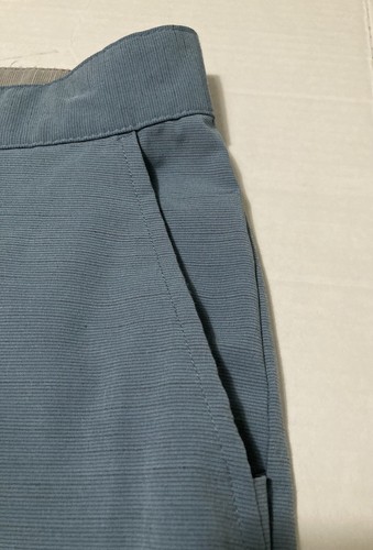 Short de marche long homme Burnside poche zippée bleu taille 34 - Photo 3/10