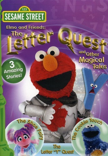 Sesame Street Elmo and Friends The Letter Quest & Other Magical Tales New DVD