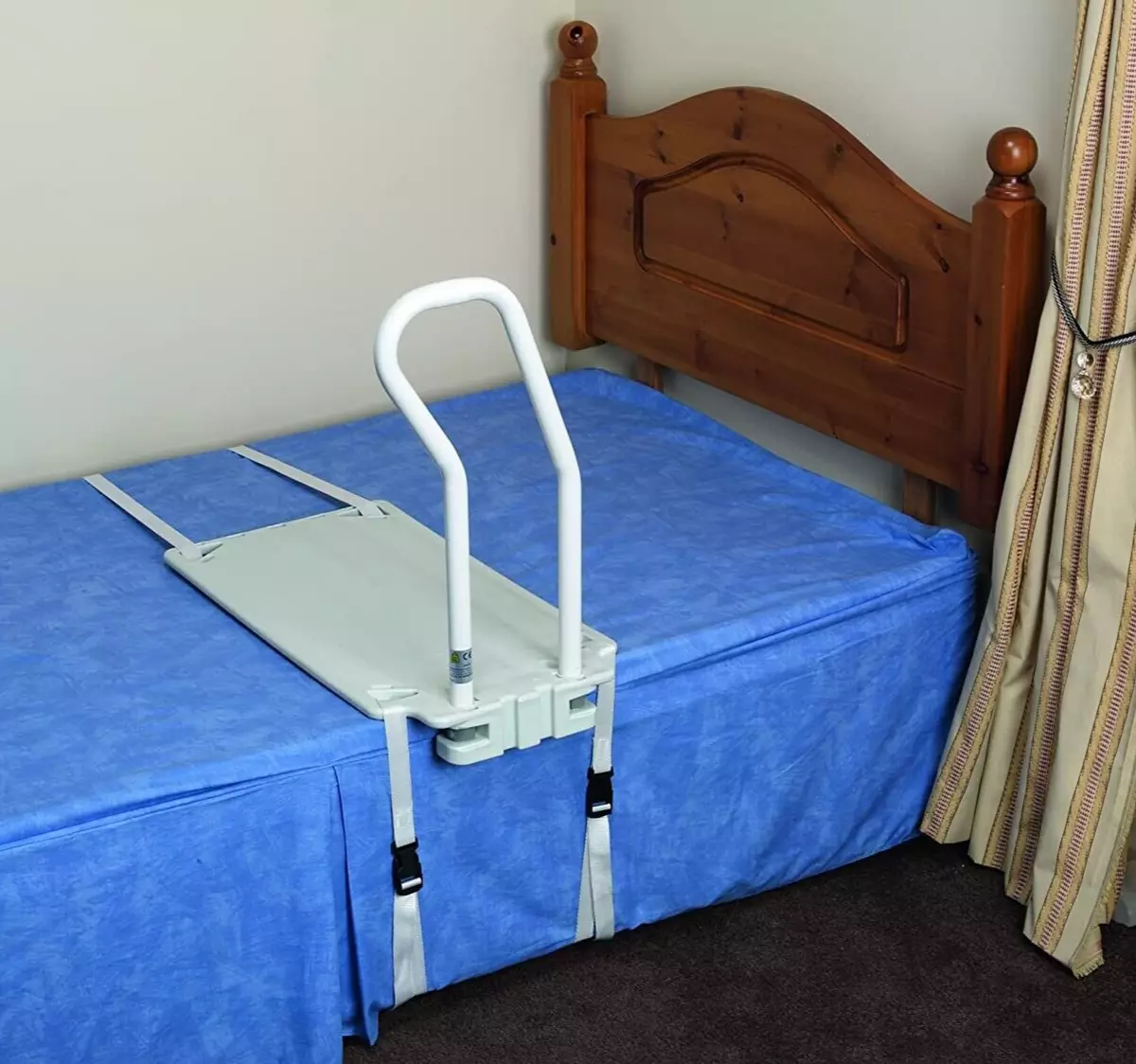 Bed guard 2024 for slatted bed