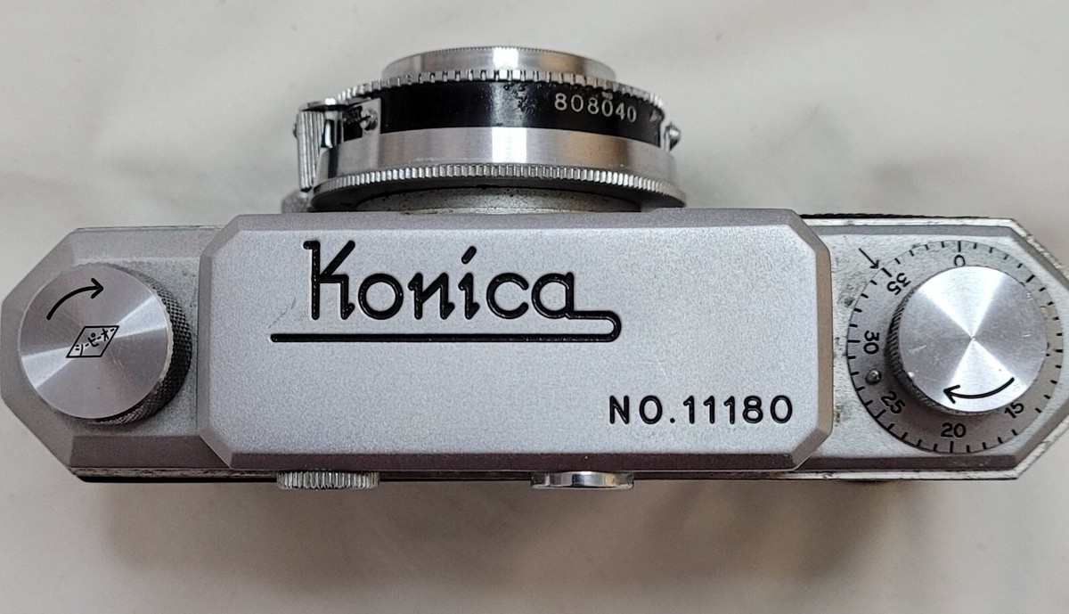 【K24】KONICA konishiroku KONIRAPID-S Konica I Hexanon KONIRAPID-S KONISHIROKU 50mm 1:2.8