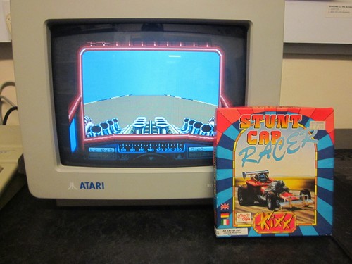 Atari ST STUNT CAR RACER Spiel vollständig getestet - KIXX