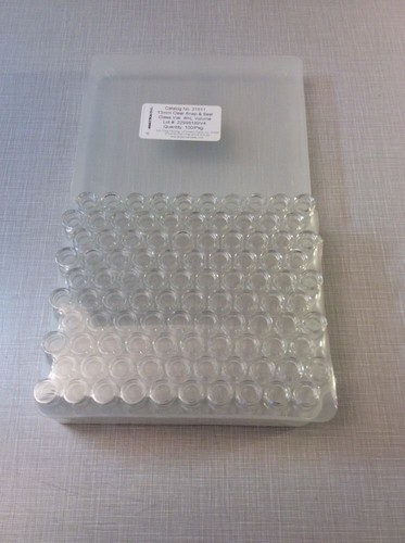 Analytische 13 mm klare Snap & Seal Glasfläschchen, 4 ml Volumen, Packung mit 100 - Bild 2 von 2