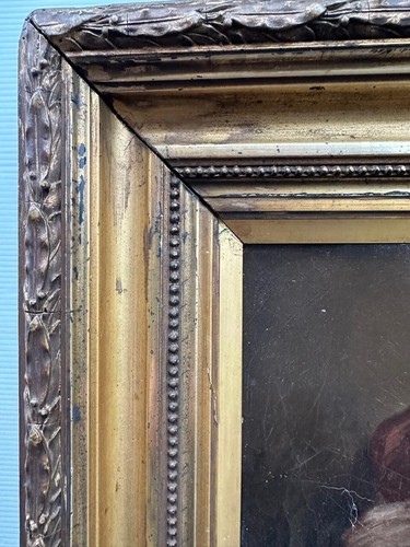 Antique oil on canvas : Portrait of Rembrandt - Picture 4 of 10