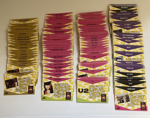 Pro Set Super Stars MusiCards ~ Multiples, missing Card # 90 & 39 ~ Read Desc.