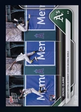 2025 TOPPS NOW HR Robbery Catch Rookie RC-DENZEL CLARKE (TOPPS Bunt DigitaI Card