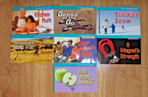 7 McGraw Hill Real World Problem Solving Books Math Science Social Studies - Imagen 2 de 6