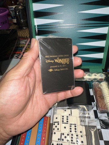 Disney Cruise Line DCL 1st Panama Canal Cruise 2011 Disney Wonder Game Set 6in1 - Picture 14 of 17