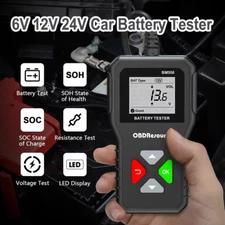 Automotive 6V 12V 24V Car Battery Load Tester Battery Charging Analyzer Tool