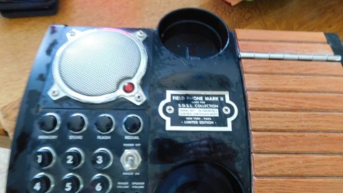 25-685 Vintage Landline Field Phone Mark II Spirit Of St Louis Charles Lindbergh - Picture 7 of 7