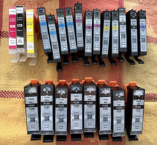 Mixed Empty Virgin Ink Cartridges Lot of 23  280/281 Canon