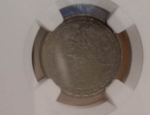 India 1904-1931- 2P Paisa Hyderabad NGC Genuine Golconda Land Of Diamonds - Picture 2 of 3