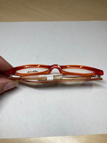 DB4K GIRL'S TANGERINE/STRIPES EYEGLASS FRAMES #GIRL POWER C2 SIZE: 46-16-125(00) - Picture 8 of 8