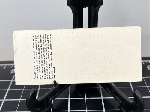 1981 Rolling Stones Konzert Ticket Stub Tattoo You Rupp Lexington Jagger Richard - Bild 2 von 4