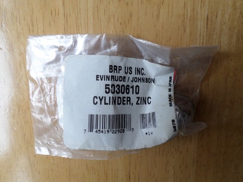 BRP OMC EVINRUDE JOHNSON 5030610 ZINC ANODE OEM NEW - Picture 2 of 3