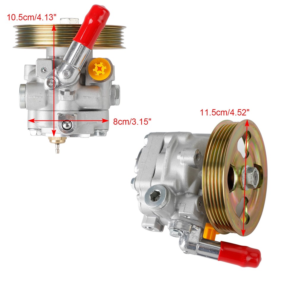 Power Steering Pump 34430FE040 Fit Subaru Impreza WRX STI 200207 w